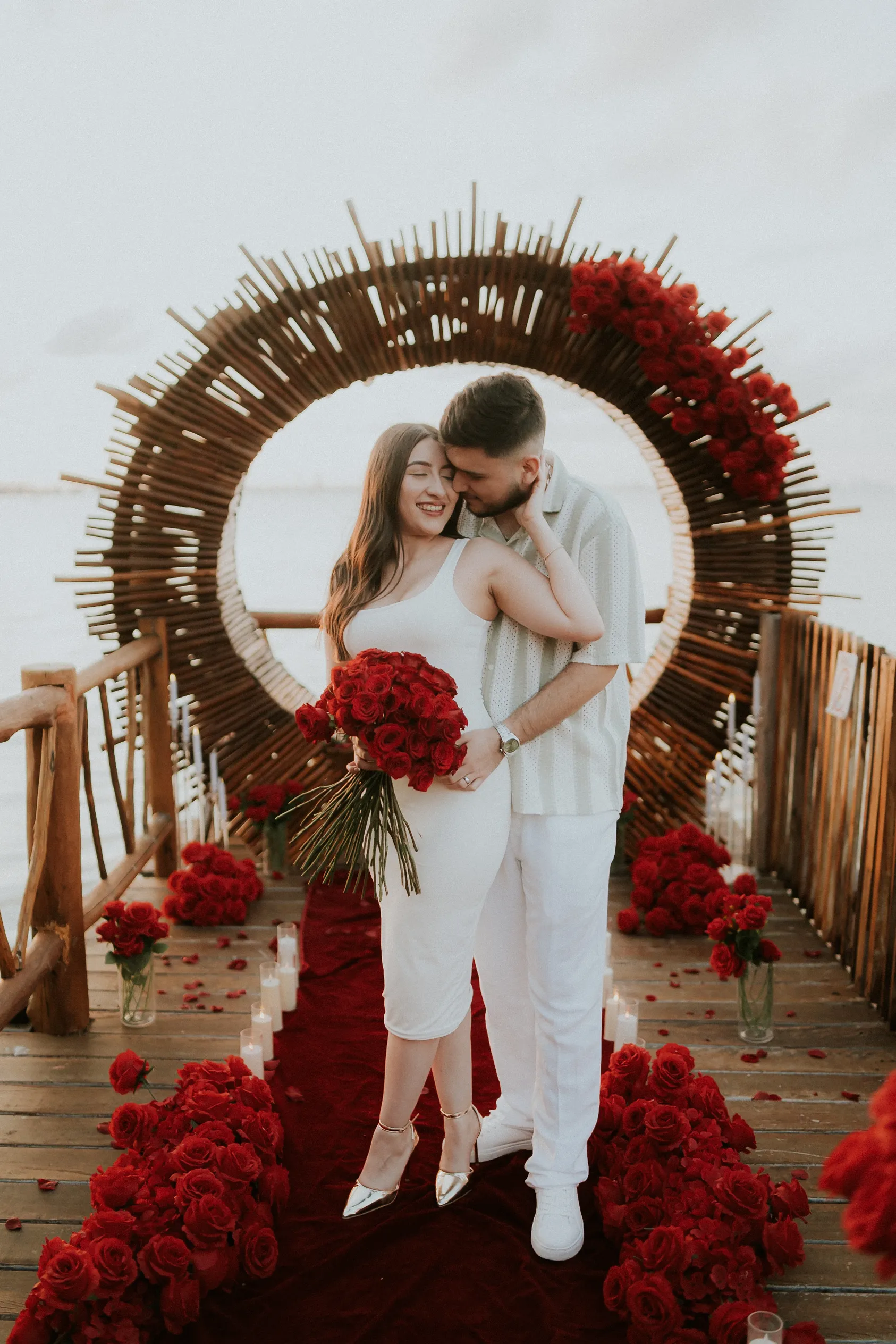 Stunning rooftop celebration